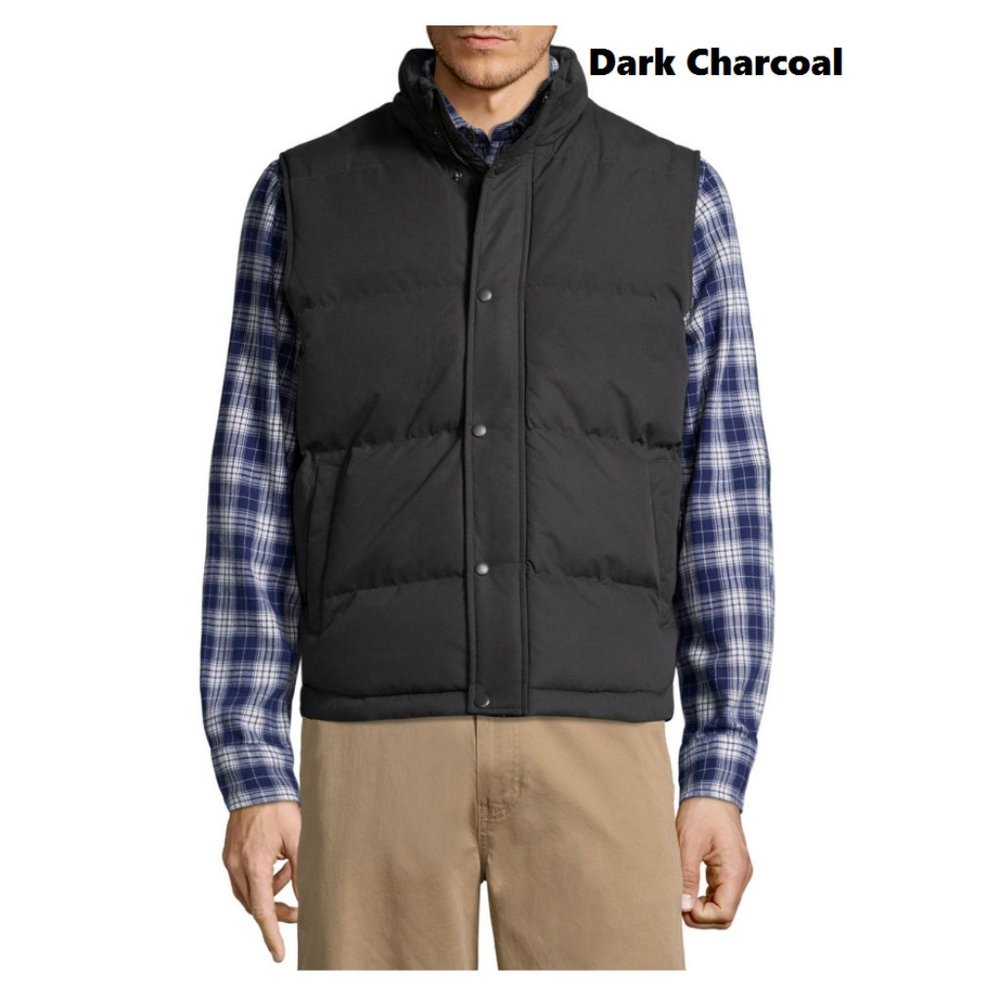 Men's Puffer Vest St John's Bay size S M L XL NEW - Picture 4 of 9